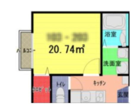 アズリア岩槻の間取り