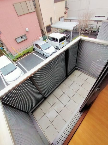 プリームスⅠのバルコニー