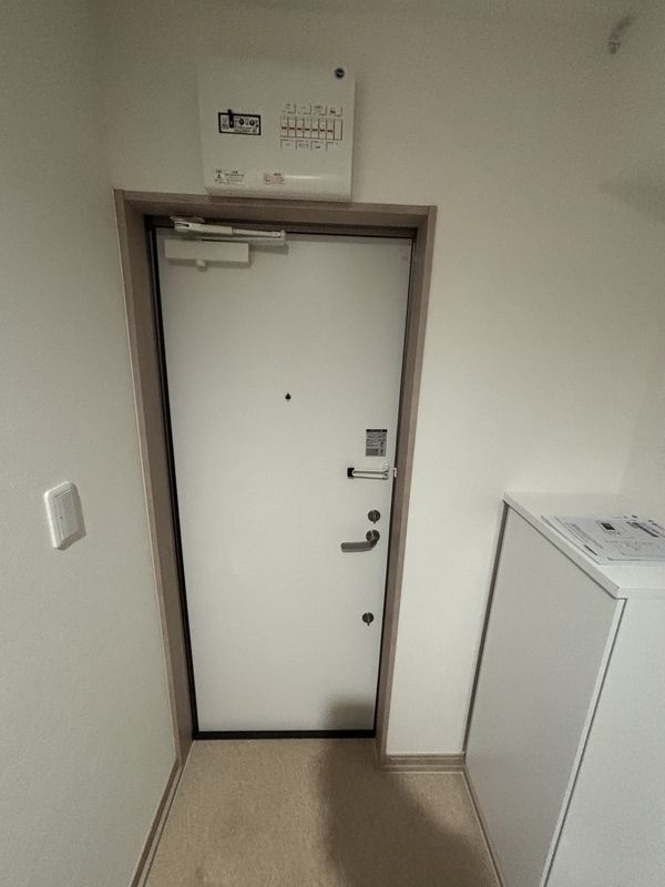 ウィングガーデン吉野町の玄関