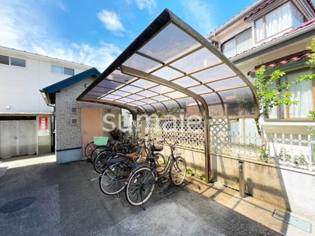 サンブライトのその他共用部分|駐輪置き場！