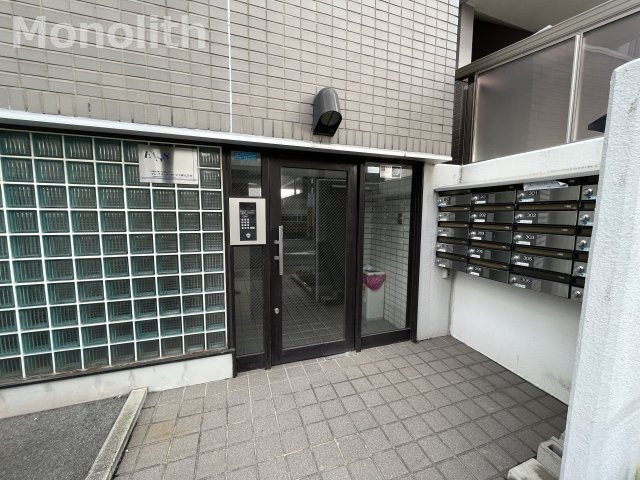 シャルマンフジ下松壱番館のエントランス