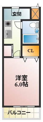 シャルマンフジ下松壱番館の間取り
