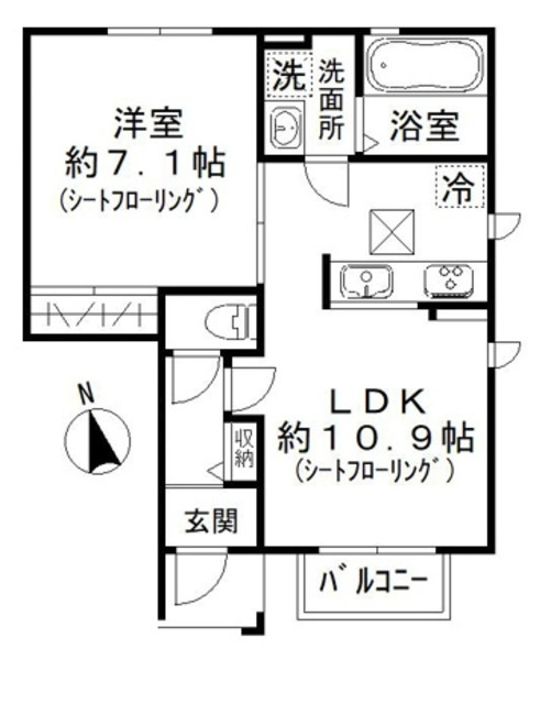 Ａｕｒａの間取り