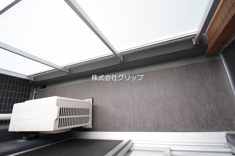 クラリッサ横浜ノワールのバルコニー