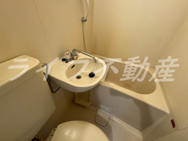 YOUハイム北深江の洗面所|スペースが確保できる洗面所です