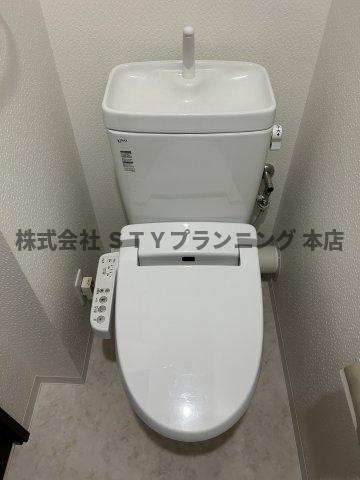 仲介手数料0円！コンフォートAのトイレ