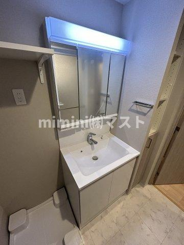 スプランディッド福島WESTの洗面所