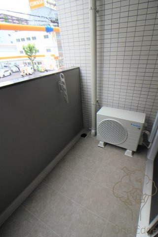 レジデンス大阪福島フォルテのバルコニー