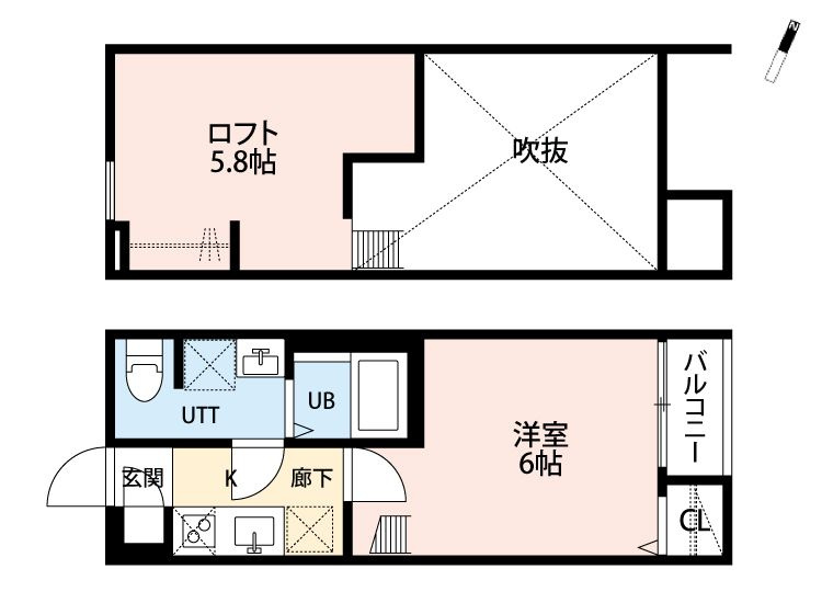 エスペランサ　AK　豊四季（エスペランサ　エーケー　トヨシキ）　の間取り