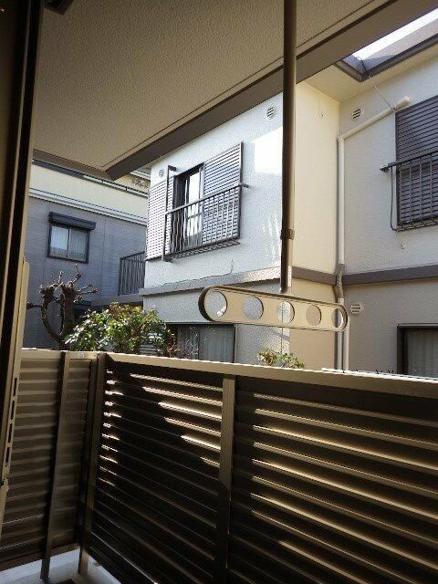 ルミエール小竹町のバルコニー