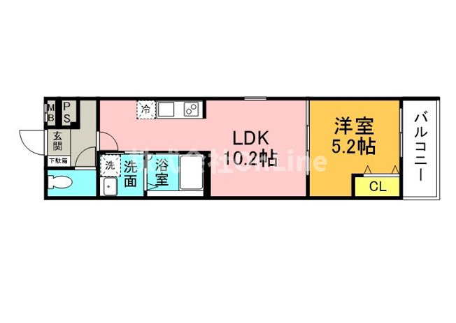 【間取り】 | フジパレス東花園駅北Ⅰ番館