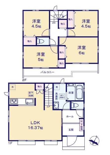 小平鈴木町7期　全2棟　A号棟