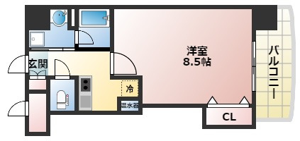 Hommage Aの間取り