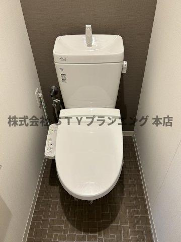 仲介手数料0円！ロータス本陣通のトイレ