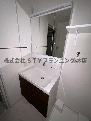 仲介手数料0円！ロータス本陣通の洗面所