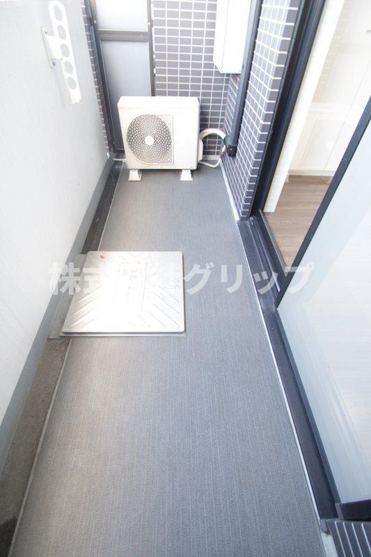 ラグジュアリーアパートメント横浜黄金町のバルコニー