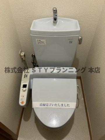 仲介手数料0円！スカイフラット名古屋のトイレ