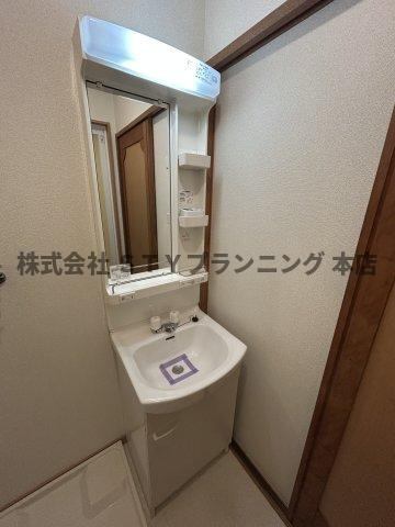 仲介手数料0円！スカイフラット名古屋の洗面所