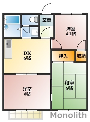 ルネパーク岸和田の間取り