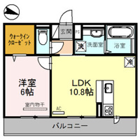 【間取り】 | ノイエ南草津 | 間取り図です。