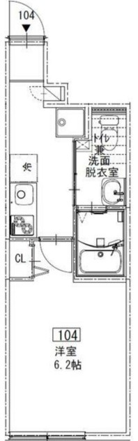 ソルナクレイシア西荻窪Ⅱの間取り