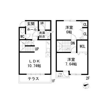 ロワジールの間取り