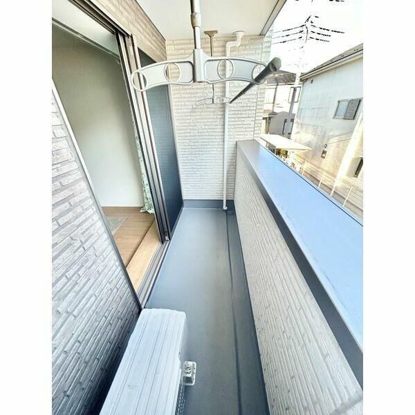 ＷＯＯＤ４東川口のバルコニー