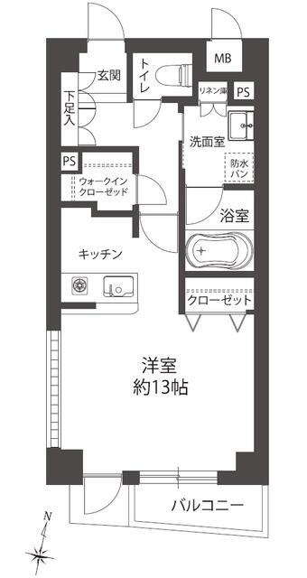 デュオ・スカーラ学芸大学の間取り|間取りです