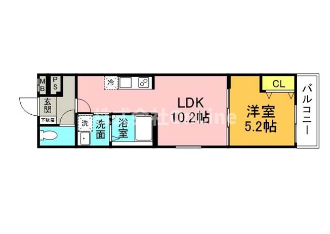 【間取り】 | フジパレス東花園駅北Ⅰ番館