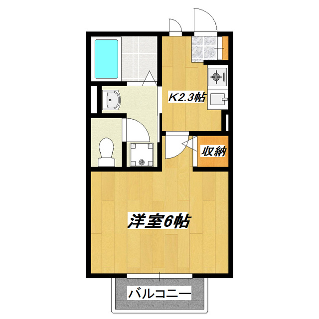 コートイルソーレの間取り
