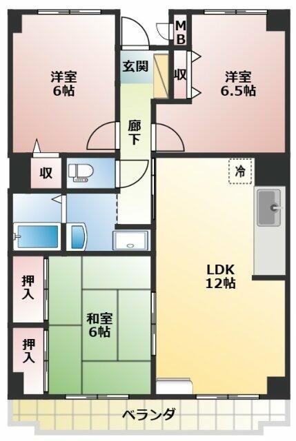 ハーヴェスト本郷の間取り