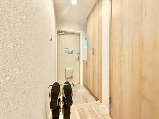 ライオンズマンション左京山の玄関