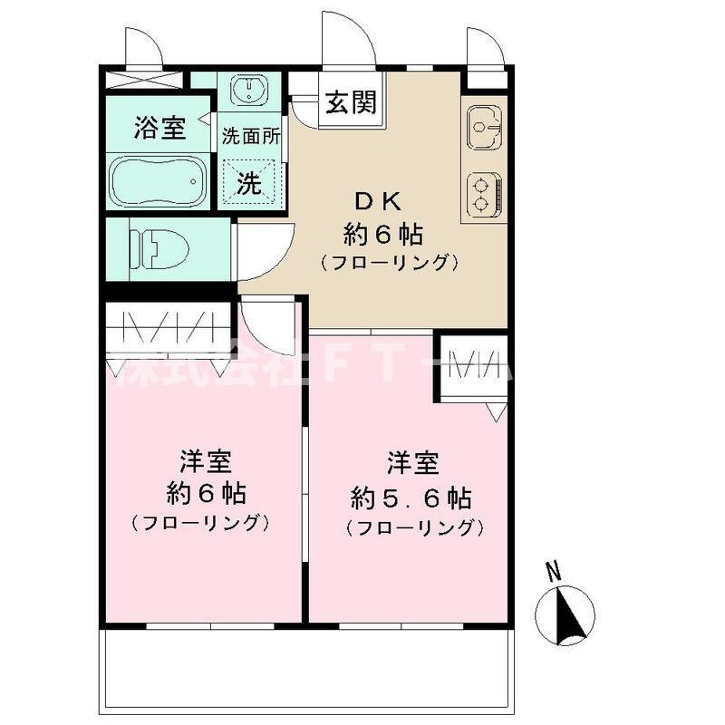 ビータスビル参番館の間取り