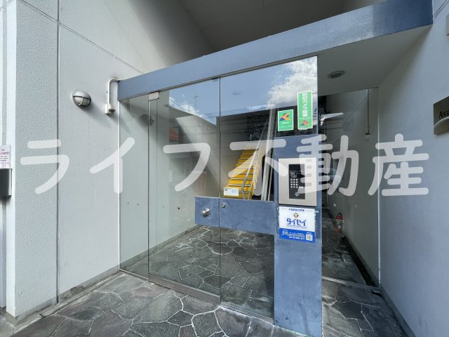 アバンティ深江Sのエントランス|ゆとりのあるエントランスです