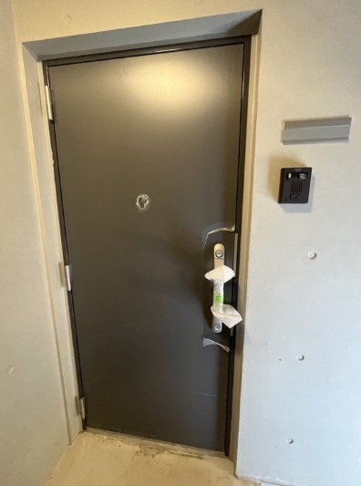 KI-FLAT　山吹町の玄関