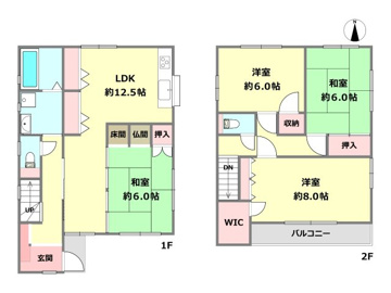 ４ＬＤＫ　車庫は無しの物件になります。