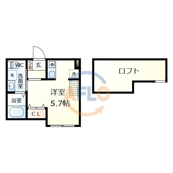 レジア大今里の間取り|レジア大今里　間取り