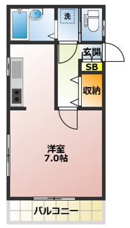 【間取り】 | ハイツ秋風