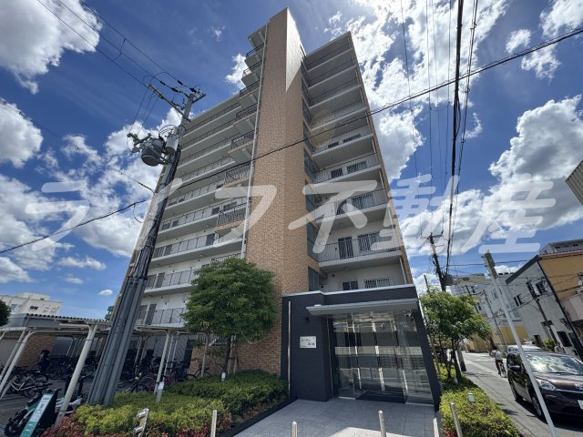 エーデル深江橋の外観|おしゃれな外観です