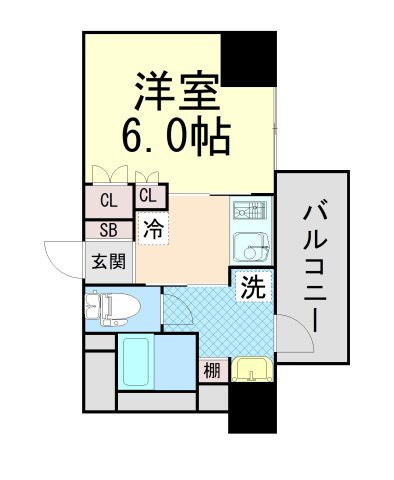 神戸元町Noahの間取り