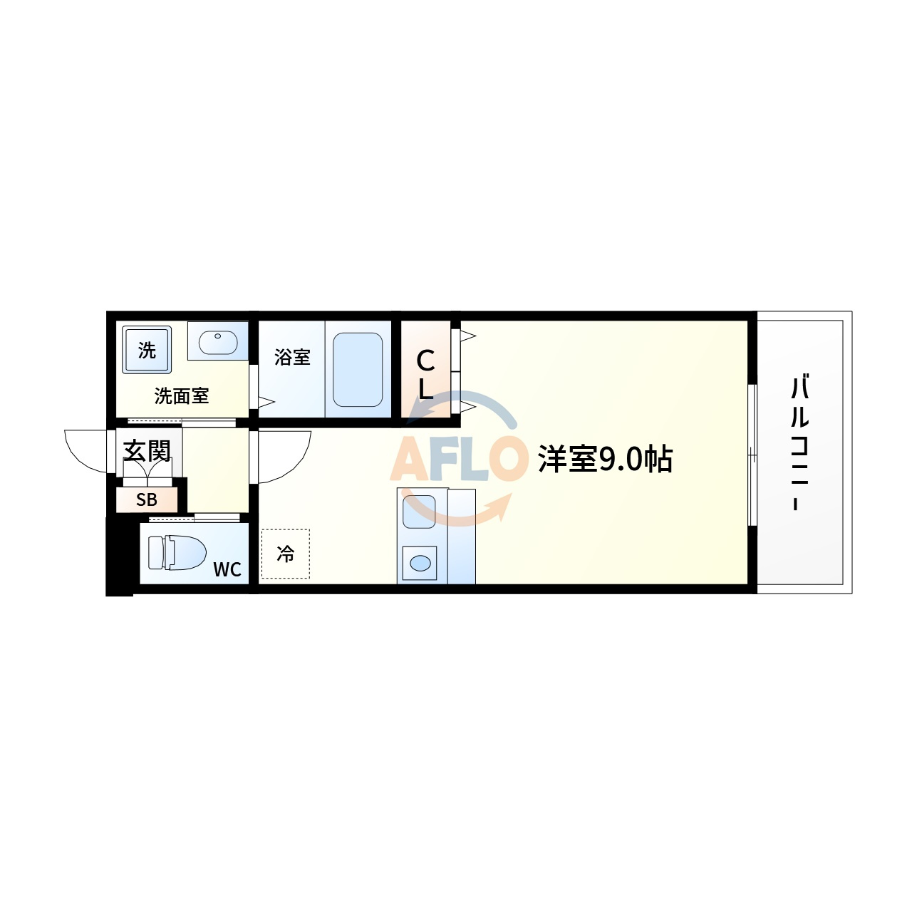 アクティ中本の間取り|アクティ中本　間取り