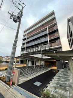 【外観】 | プレサンスＴＨＥ　ＫＹＯＴＯ　東福寺　ＥＡＳＴ | 落ち着いた雰囲気の外観です