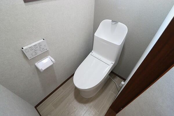 レジデンス新田のトイレ|シンプルで使いやすいトイレです
