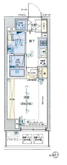 ブライズ品川大井の間取り