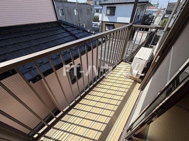 オレンジハイツのバルコニー
