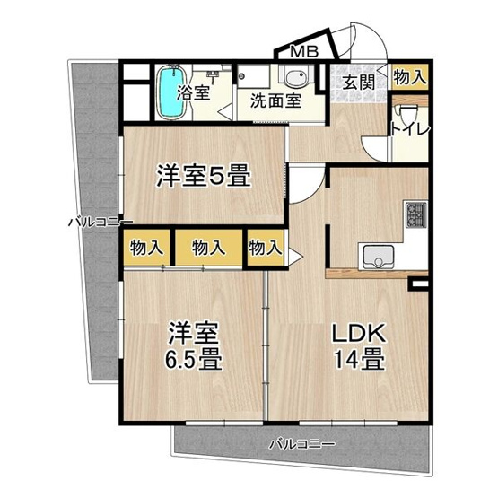 【間取り】 | キャニスコート上新庄