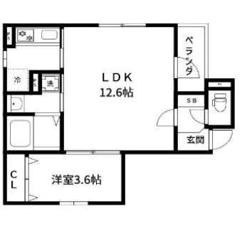 アバンテ向島の間取り