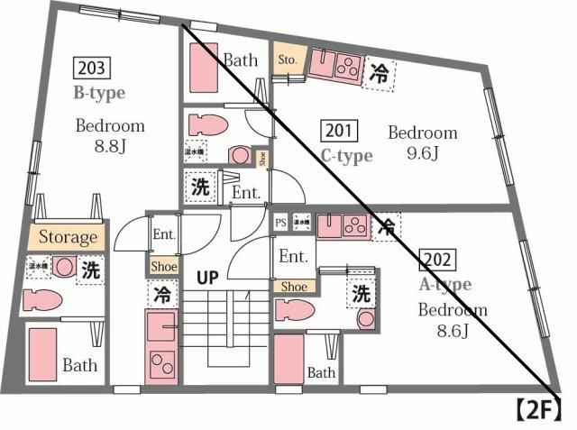 パセレーラの間取り