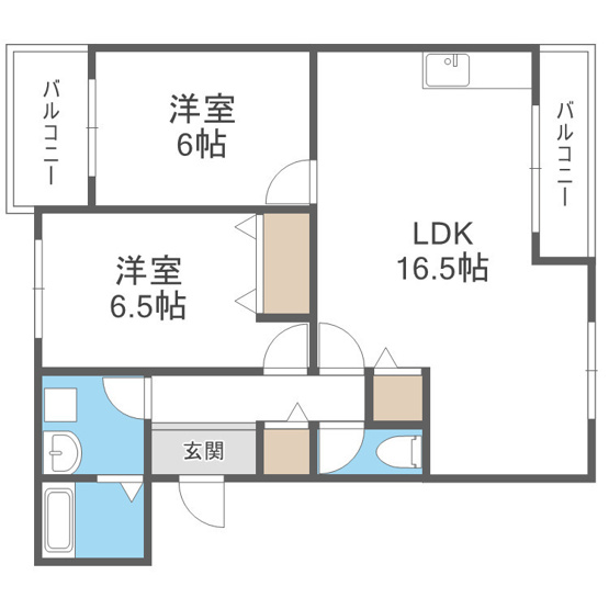 【間取り】 | メゾン菊松