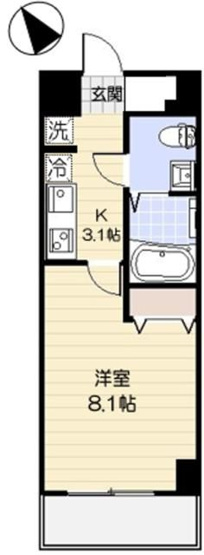 【間取り】 | ブランドール壱番館(ブランドールイチバンカン)